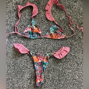 strawberry milk mob swimsuit NWOT